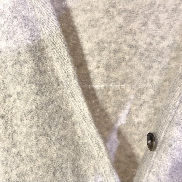 Madewell Gray Button Down V Neck Cardigan Sweater S - Picture 7 of 7